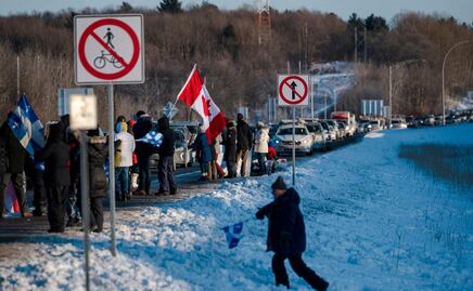 Aumentan protestas de antivacunas en Canadá; prevén marchas en Quebec y Ottawa