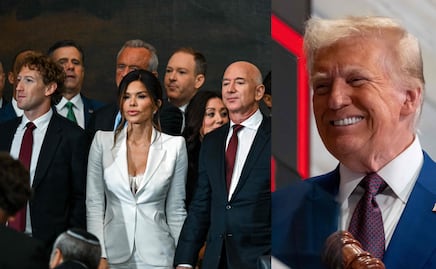 "Me estaban lamiendo...": Trump desata polémica con comentario sobre Bezos y Zuckerberg