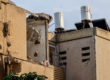 Guerra Israel - Palestina: Tres heridos al impactar un cohete en edificio de Tel Aviv