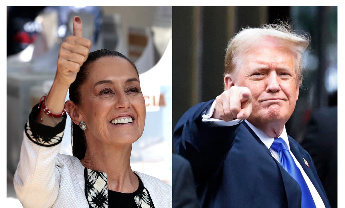 Sheinbaum cosecha atención internacional en el primer mes de Trump; " "está escribiendo el manual de cómo manejar a Donald" FOTO: AP Foto/Eduardo Verdugo