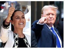 Sheinbaum cosecha atención internacional en el primer mes de Trump; "Está escribiendo el manual de cómo manejar a Donald"