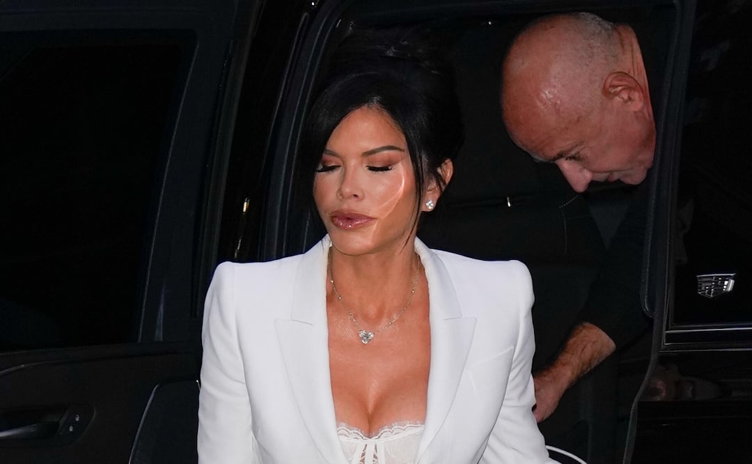 Lauren Sánchez deja su bra a la vista e impone tendencia en Nueva York. Foto: The Grosby Group