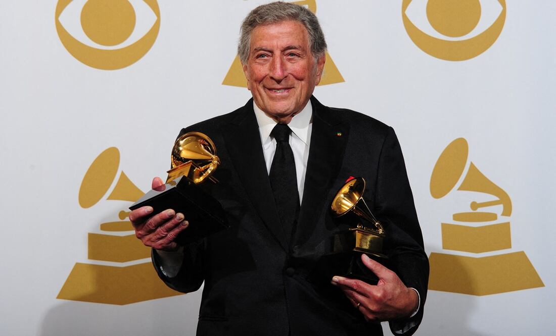 (FILES) Singer Tony Bennett (Photo by Frederic J. BROWN / AFP)