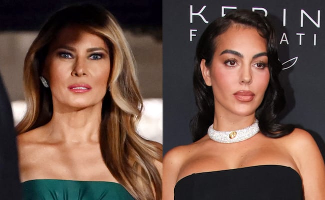 Melania Trump y Georgina Rodríguez se roban el show en cena con Cristiano Ronaldo en la Casa Blanca