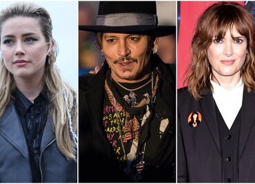 Winona Ryder, Amber Heard y la extensa lista de romances de Johnny Depp