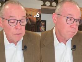 Meteorólogo estadounidense a punto del llanto al describir la amenaza del huracán Milton. VIDEO