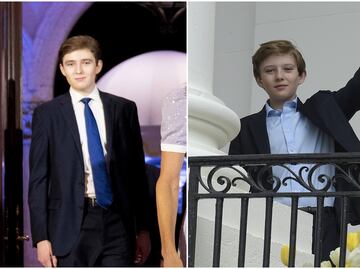 Barron Trump sorprende por su estatura en el lanzamiento de campaña de su padre