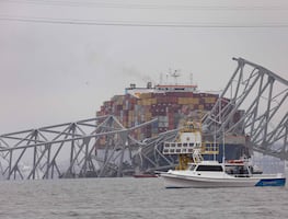 Puente en Baltimore: Dos mexicanos entre los seis obreros desaparecidos por derrumbe