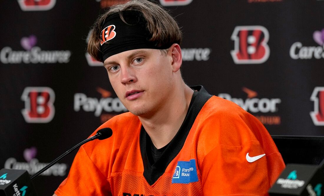 Joe Burrow, el mejor pagado en la historia de la NFL, firma por 275 millones de dólares. Foto: AP