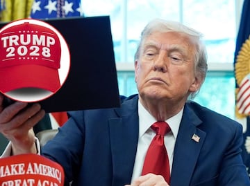 Las 'tiendas Trump' ya venden camisetas y gorras para promocionar su tercer mandato