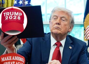 Las 'tiendas Trump' ya venden camisetas y gorras para promocionar su tercer mandato