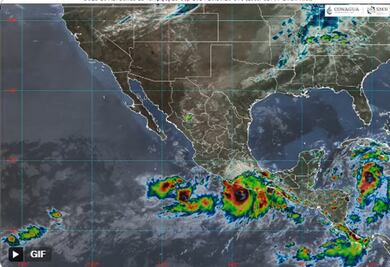 Alerta máxima en Oaxaca y Guerrero: Huracán John se intensifica a categoría 2, tocaría tierra en próximas horas