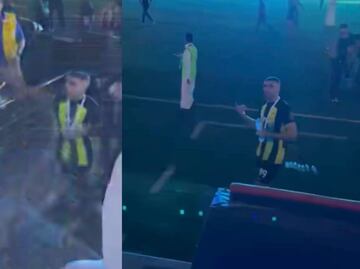 Aficionado azota con un látigo a jugador del Al-Ittihad tras perder final de la liga árabe