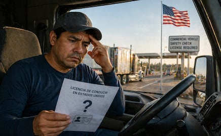 ¿Retirarán licencias de conducir? Manejar un tráiler comercial en Estados Unidos ya no es para todos