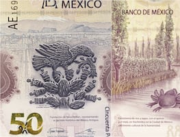 Así es el billete de $50 pesos con el ajolote que se vende hasta en $7 millones de pesos