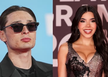 Kenia Os y Peso Pluma se besan en pleno Super Bowl 2025: Aquí los detalles