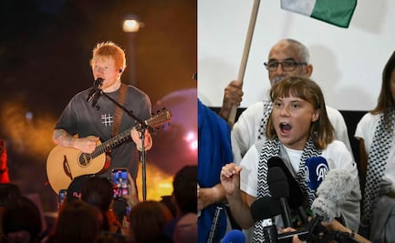 "Ed, aquí solo hay una víctima": Greta Thunberg critica a Ed Sheeran tras salida de Macklemore de su gira