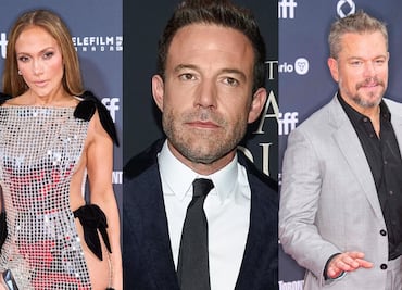 Captan a Jennifer Lopez de la mano de Matt Damon, el mejor amigo de Ben Affleck. ¿Ya lo olvidó?