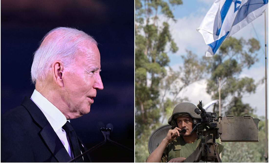 Joe Biden viajará a Israel para mostrar su apoyo en medio de la guerra con Hamás. Foto: AFP/EFE