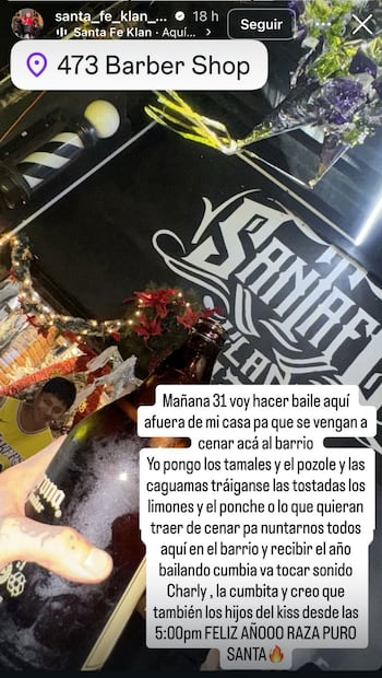 Foto: Santa Fe Klan / IG