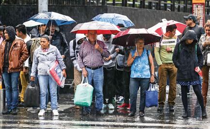 Clima. Los estados de México con pronóstico de lluvias (19 de agosto).