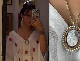 ¿Virgen de la dulce espera? Afirman que Ángela Aguilar adelantó que sí está embarazada con esta medalla católica