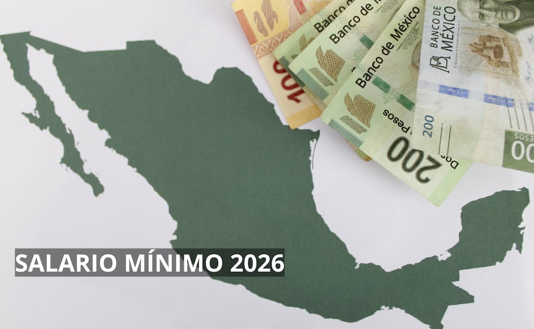 Salario mínimo 2026: cuánto subirá y cuándo entra en vigor en México. Foto: Canva
