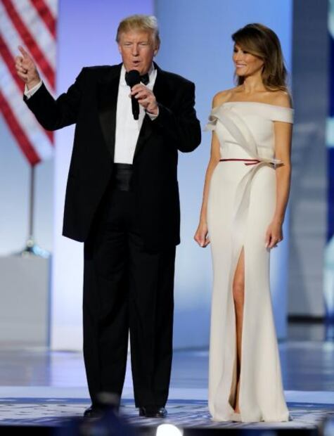Los outfits más lujosos de Melania Trump