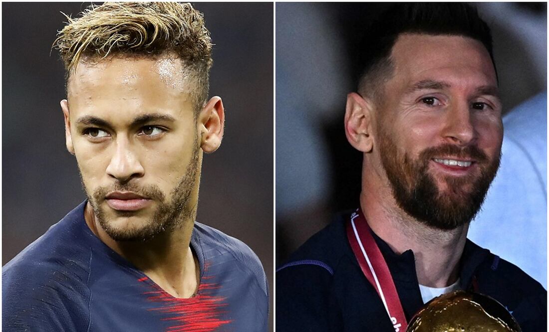 Junto a Leo Messi, Neymar afirma haber vivido "un infierno" en el PSG. Foto: EFE/AFP