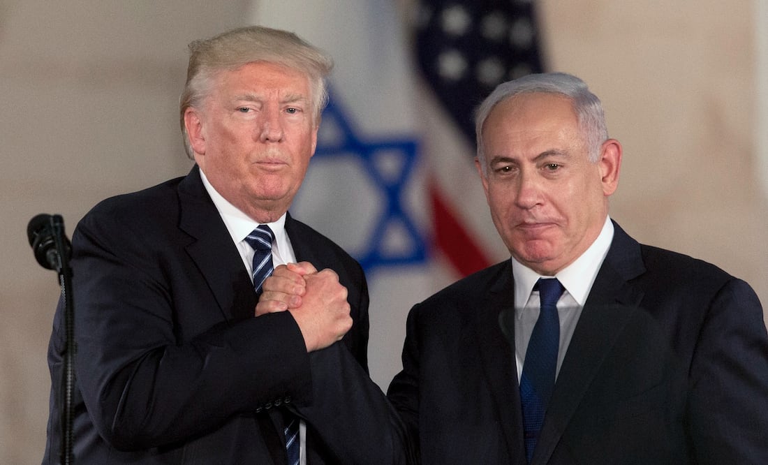 Trump recibirá a Netanyahu en su mansión de Mar-a-Lago; gobierno de Biden le resta importancia. Foto Archivo AP