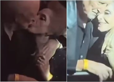 ¿Doña Cuquita ya olvidó a Vicente Fernández?: Este es el beso que levantó las sospechas