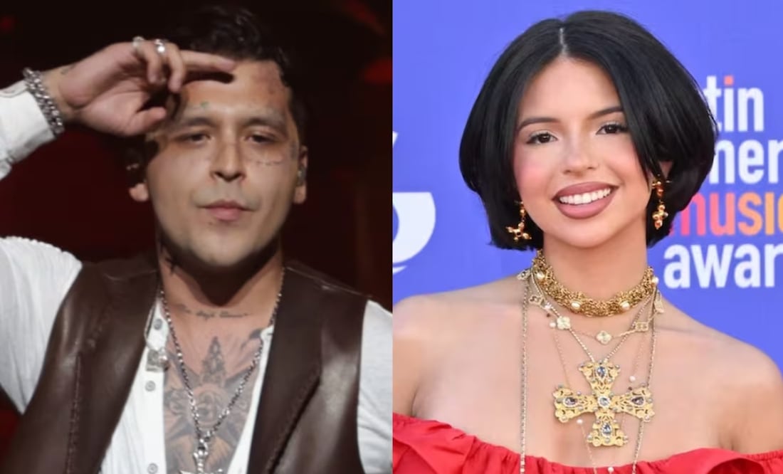 “Le voy a empezar a cobrar”: Ángela Aguilar reclama a Nodal que no asiste a sus conciertos, pero ella sí va a todos los de él. Foto: Carlos Mejía / El Universal / AFP