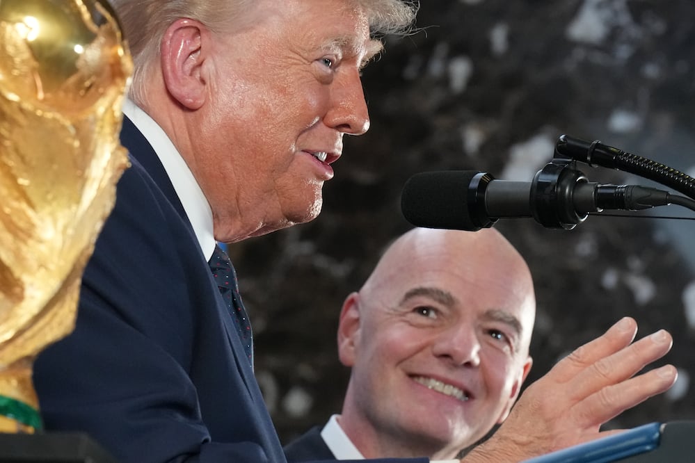Trump quiere a Gianni Infantino al frente de la ONU, según reporte. Foto: (AP Photo/Jacquelyn Martin)