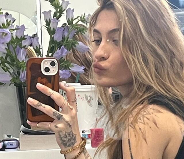 Paris Jackson revela secuela impactante por consumo de drogas: “Tengo un agujero en la nariz”