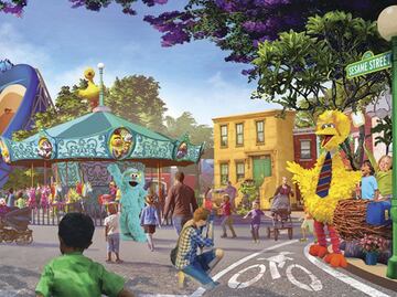 Así es ‘Plaza Sésamo’ el nuevo parque temático que abrió en San Diego