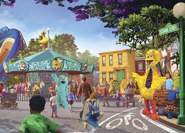 Así es ‘Plaza Sésamo’ el nuevo parque temático que abrió en San Diego