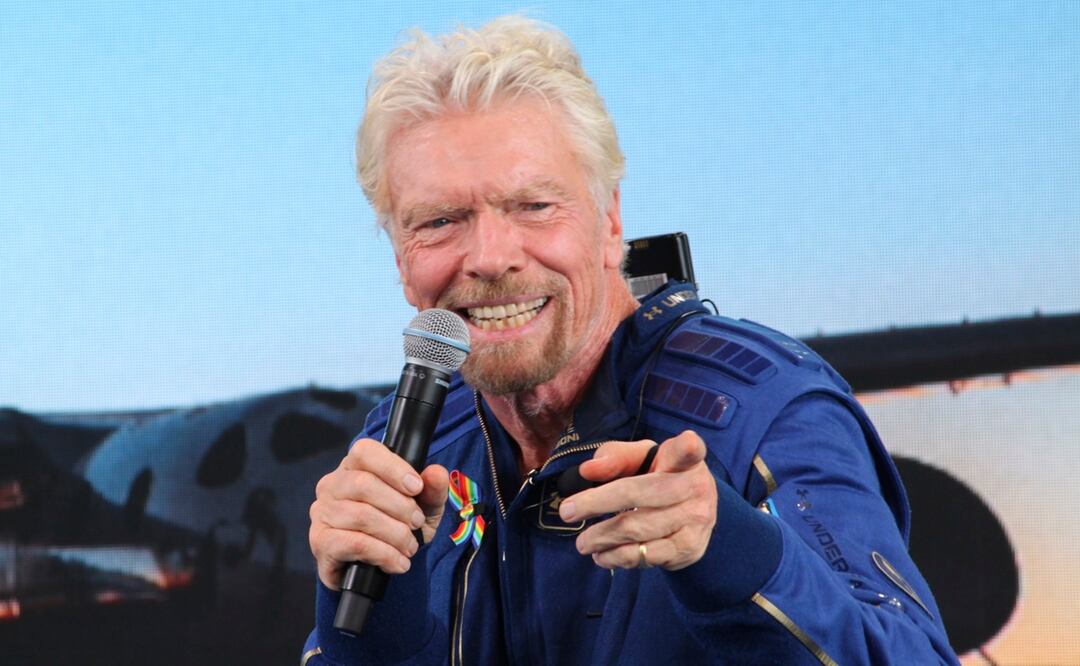 ¿Quién es Richard Branson, el magnate que llevó turistas al espacio con Virgin Galactic? Foto: AP