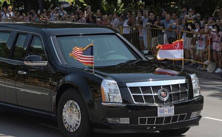 Así es 'La Bestia', la limusina presidencial que resiste ataques químicos