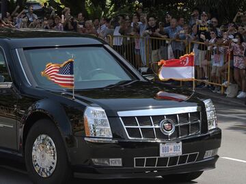 Así es 'La Bestia', la limusina presidencial que resiste ataques químicos