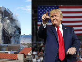 Video. Dinamitan el enorme casino de Trump en Atlantic City