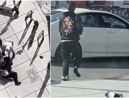 Video. Encapuchados atacan a víctima asiática durante robo en California