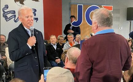 Hombre llama “viejo” a Biden, el ex vicepresidente lo reta a hacer lagartijas