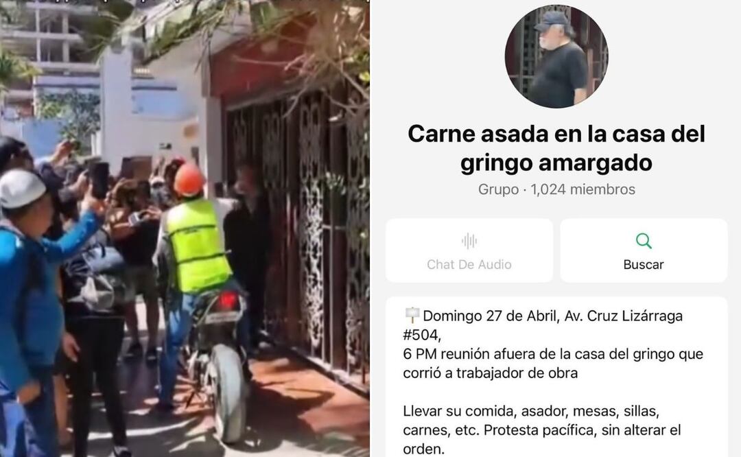 Internautas convocan a otra fiesta afuera de la casa del ‘gringo’ que corrió a trabajador en Sinaloa| Fotos: Tiktok @viajando_por_mexico // redes sociales