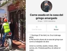 ¿Otra fiesta afuera de la casa del ‘gringo’ que corrió a trabajador en Sinaloa? Esto se sabe de la convocatoria