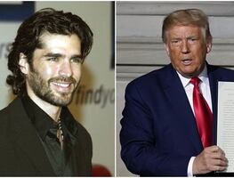 ¿Cuál es la relación entre el actor Eduardo Verástegui y Donald Trump?