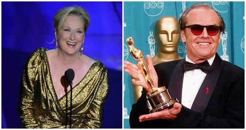 Los actores con más premios Oscar en la historia 