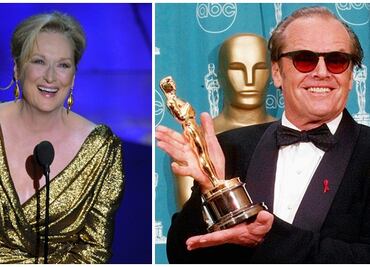 Los actores con más premios Oscar en la historia