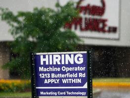 Caen peticiones de ayuda por desempleo en Estados Unidos