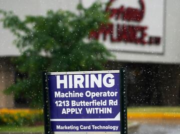 Caen peticiones de ayuda por desempleo en Estados Unidos