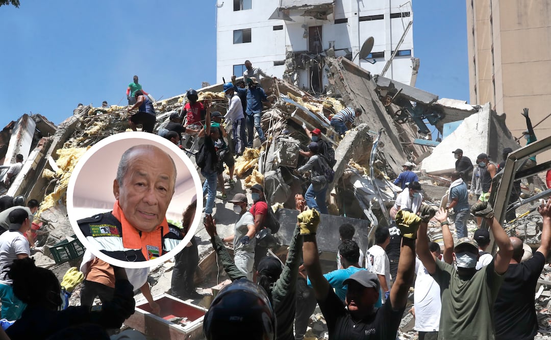 ¿Vives en un piso alto? El Topo Mayor explica qué hacer durante un sismo. Foto: EFE / FB 